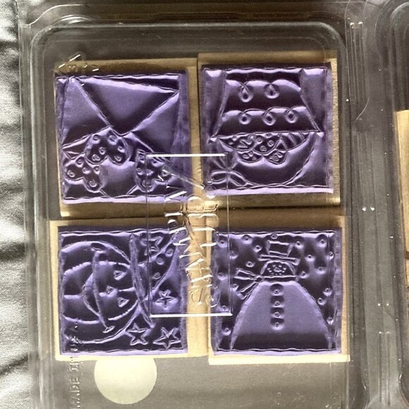 Stampin Up - Background Basics & Festive Four - 8 Stamps - Picture 4 of 6